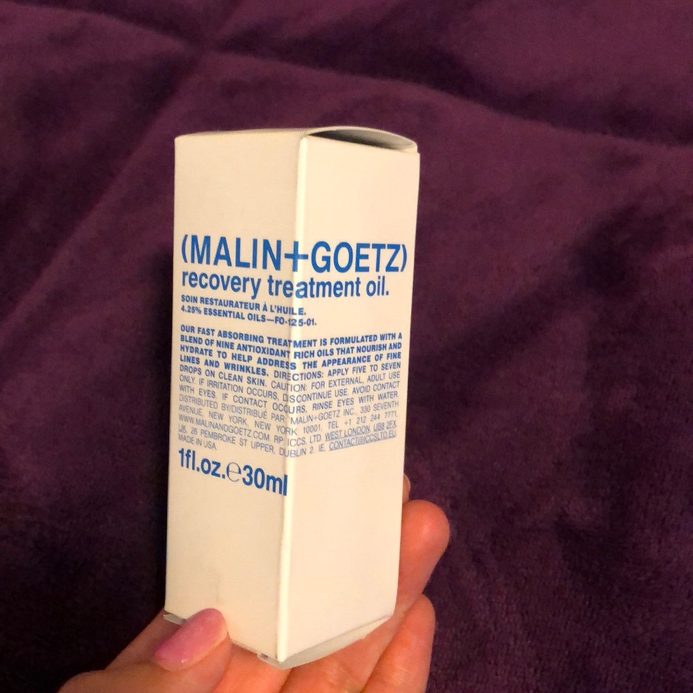 Recovery treatment oil